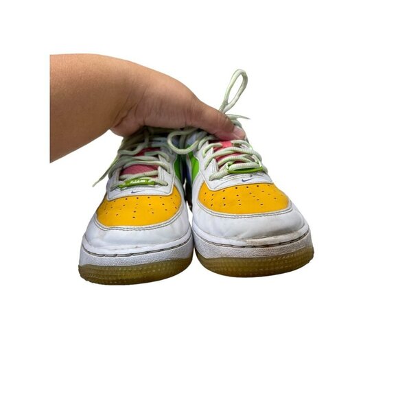 Nike Air Force 1 LV8 (GS) Shoes White Space Purple Style FD1035 100 Size 7Y - Picture 8 of 12